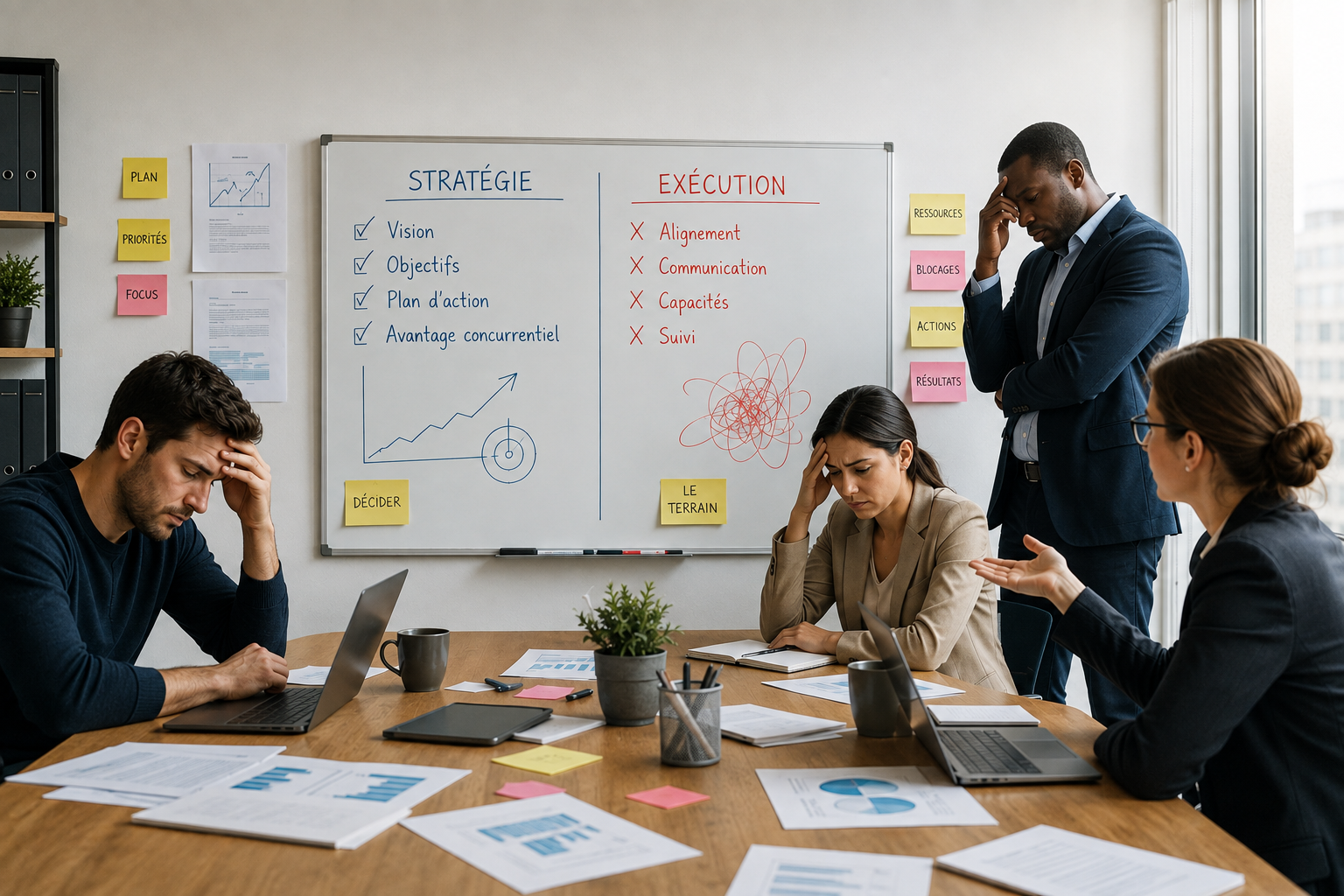 Pourquoi la plupart des entreprises échouent sur l'exécution